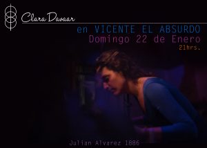 Clara Davaar "Solo Set" en Buenos Aires
